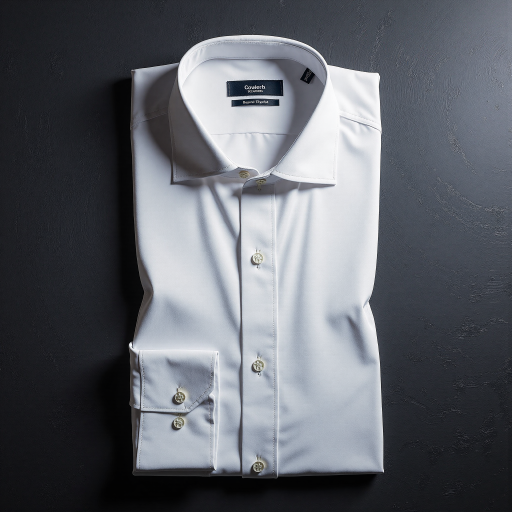 四十岁左右中年男性头像，穿白色衬衫，蓝色背景，专业商务形象